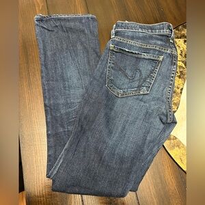 Citizens of Humanity- Emannuelle slim boot dark denim jeans size 25